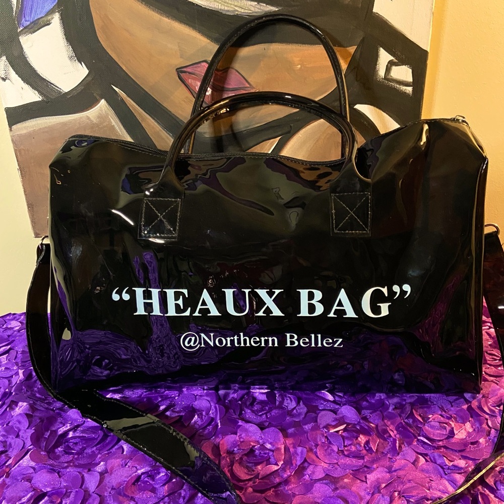 Overnight travel bag black